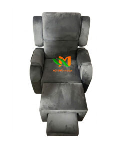 Ghế foot massage nâng hạ bọc nhung cao cấp