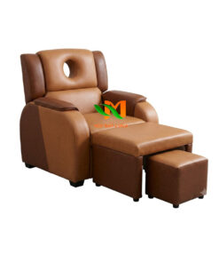 Ghế foot massage nâng hạ bọc simili cao cấp