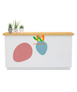 Bàn quầy lễ tân 1m2 giá rẻ