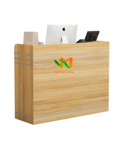 Mẫu quầy thu ngân nhỏ gọn 1m