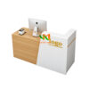 Quầy lễ tân spa mini 1m2 hiện đại - QLT12 1 Quầy lễ tân spa mini 1m2 hiện đại - QLT12