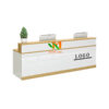 Quầy lễ tân spa gỗ MDF 2m - QLT14