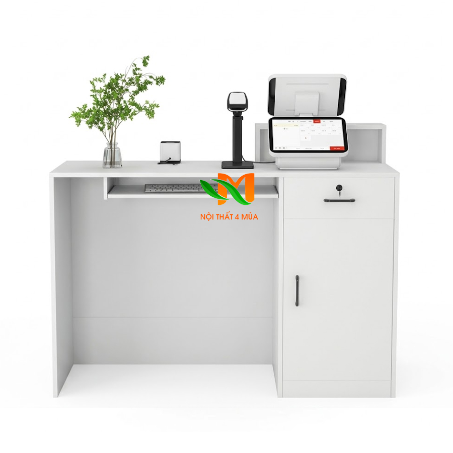 Quầy tính tiền shop thời trang hiện đại - QLT18 Quầy tính tiền shop thời trang hiện đại - QLT18