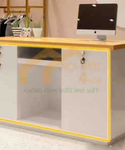 Mẫu quầy lễ tân shop thời trang đẹp