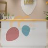 Mẫu quầy lễ tân shop thời trang đẹp