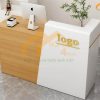 Mẫu quầy lễ tân spa mini 1m2 đẹp