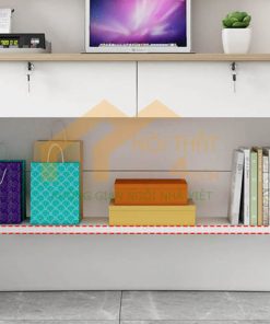 Quầy thanh toán gỗ MDF 1m2 - QLT21 5 Quầy thanh toán 1m2 hiện đại