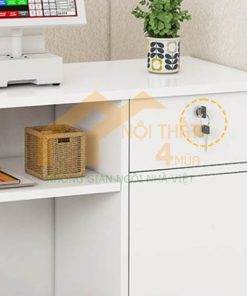 Quầy thanh toán hiện đại 1m2 - QLT19 4 Quầy thanh toán hiện đại nhỏ đẹp