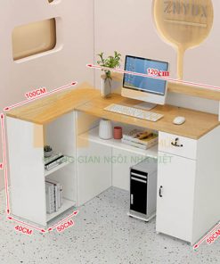 Mẫu quầy thu ngân kiểu dáng hiện đại
