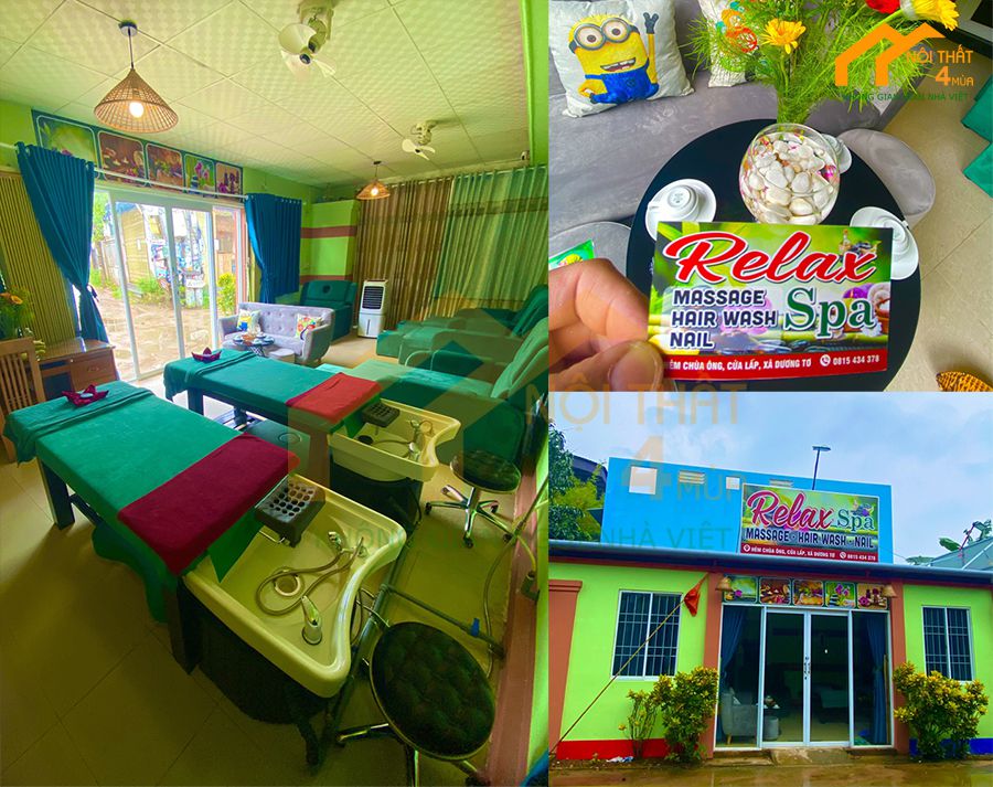 Thi công nội thất spa Relax Phú Quốc 1 Thi công nội thất spa Relax tại Phú Quốc