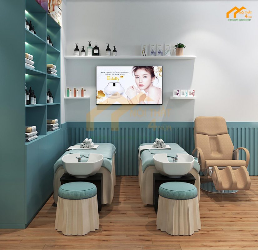 15+ Mẫu thiết kế spa 30m2 đẹp giúp tối ưu diện tích, chi phí 1 Mẫu thiết kế spa 30m2 nhỏ đẹp