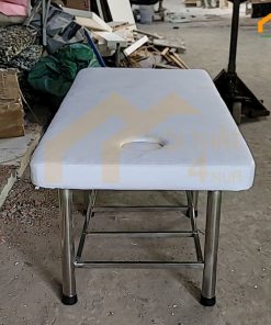 Mẫu giường massage inox 1 mảnh