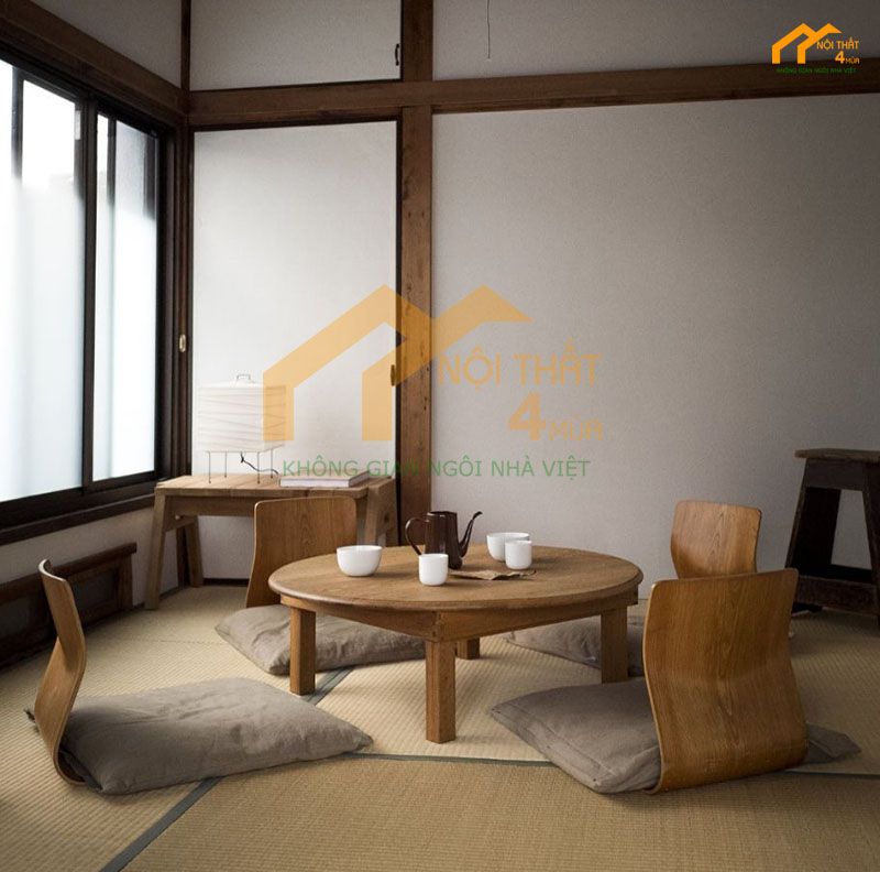 Mẫu bàn ăn bệt kiểu Hàn đơn giản đẹp