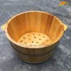 chậu ngâm chân gỗ sồi đẹp