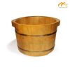 Chậu ngâm chân gỗ Po mu
