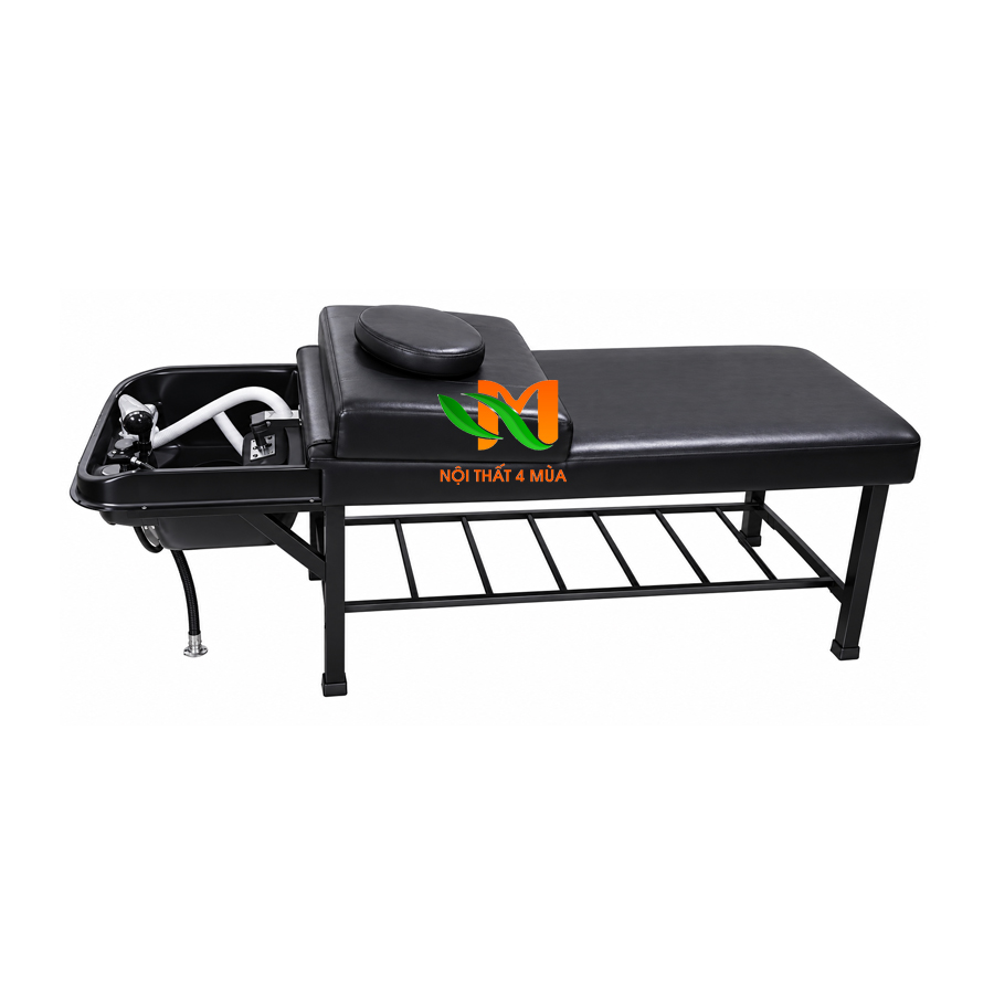 Giường gội 2in1 chân sắt giá rẻ Giường gội 2in1 chân sắt giá rẻ