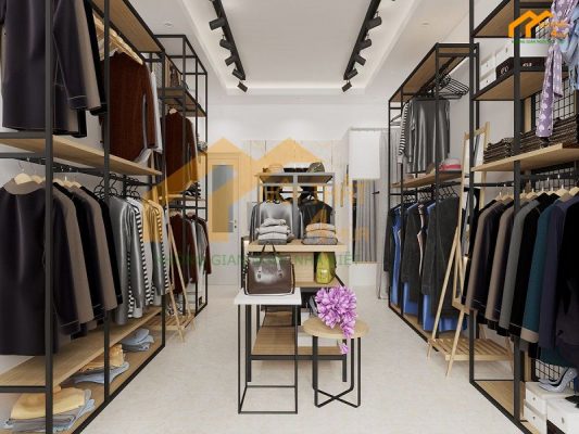 50+ Mẫu thiết kế shop quần áo đẹp hiện đại ấn tượng 2025 13 Mẫu thiết kế shop quần áo đẹp