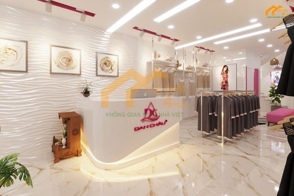 Cách thiết kế shop quần áo nhỏ 10m2 đẹp tối ưu diện tích 7 Mẫu thiết kế shop quần áo nhỏ 10m2 đẹp