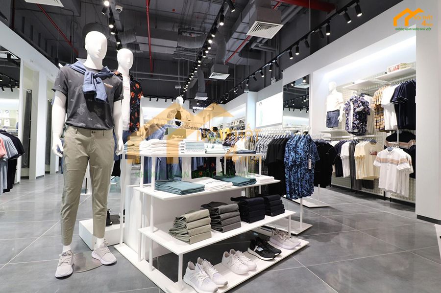 Mẫu shop quần áo nam đẹp