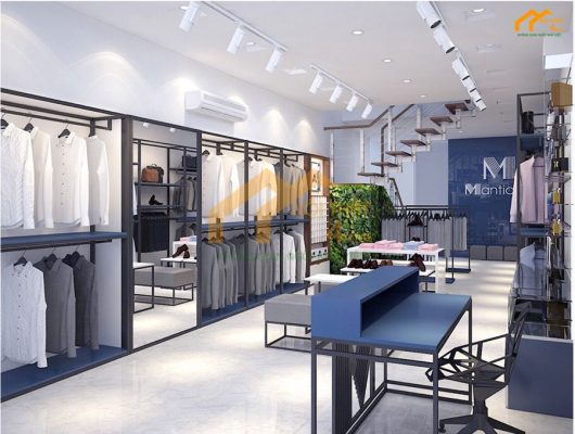 30+ Mẫu thiết kế shop quần áo nam đẹp hiện đại LÔI CUỐN 11 Mẫu thiết kế shop quần áo nam sang trọng