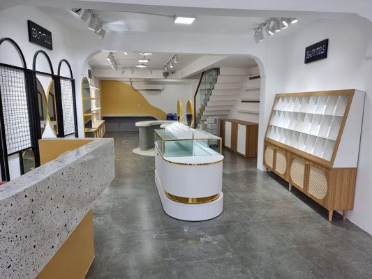 Thi công cửa hàng hiện đại giá rẻ