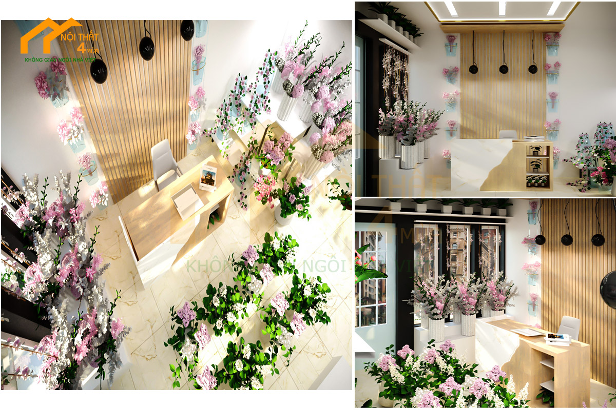 Bí quyết thiết kế shop hoa tươi cuốn hút “vạn người mê” 10 thiết kế cửa hàng hoa tươi nhỏ đẹp
