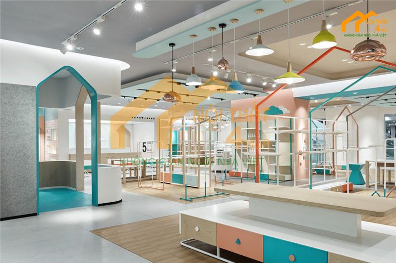 30+ Mẫu thiết kế shop mẹ và bé nhỏ đẹp và ấn tượng 17 Mẫu thiết kế shop mẹ và bé đẹp