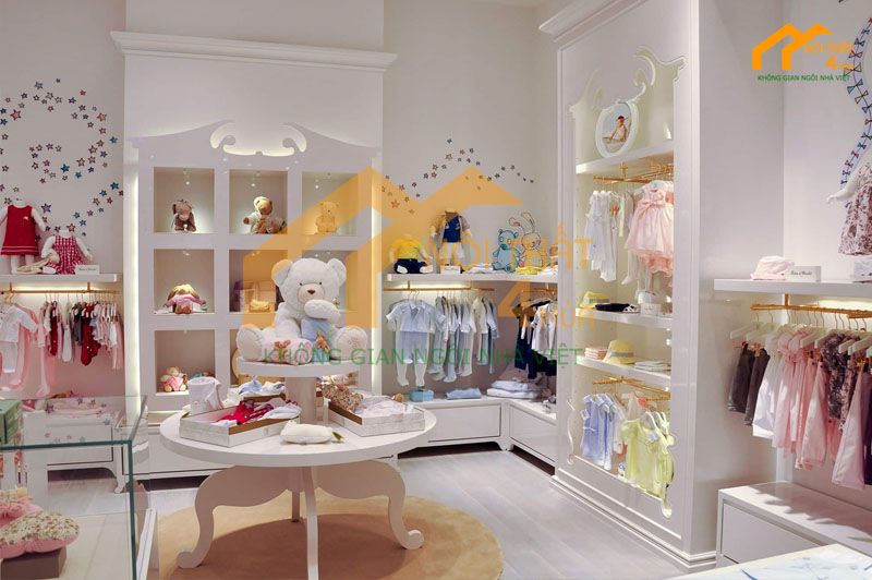 30+ Mẫu thiết kế shop mẹ và bé nhỏ đẹp và ấn tượng 18 Mẫu thiết kế shop mẹ và bé đẹp