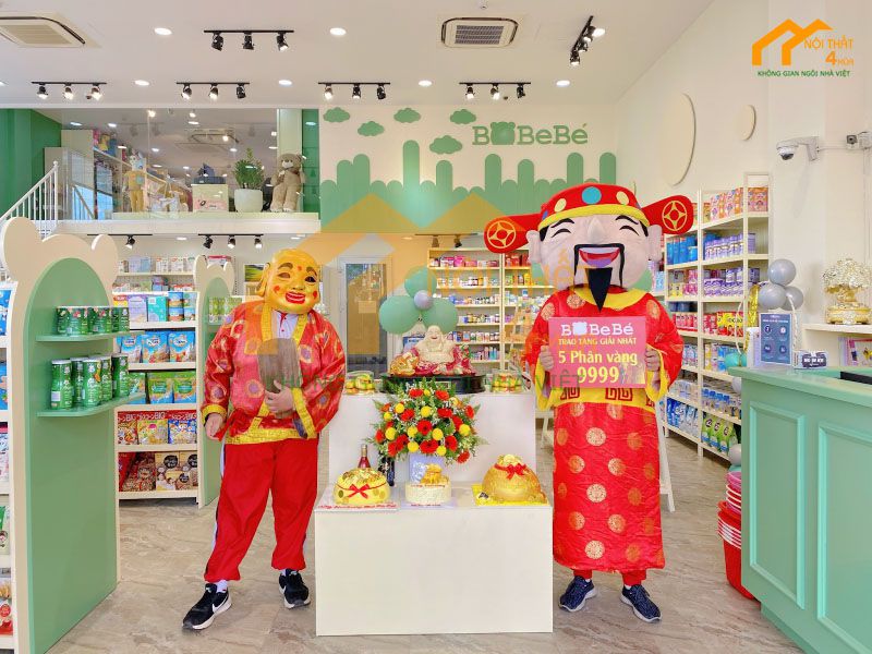 30+ Mẫu thiết kế shop mẹ và bé nhỏ đẹp và ấn tượng 19 Mẫu thiết kế shop mẹ và bé đẹp