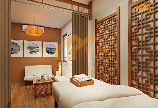Mẫu thiết kế spa phong cách Hàn Quốc đẹp hiện đại