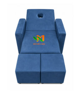 Ghế foot massage body bọc nhung cao cấp