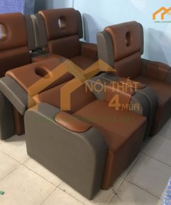 Mẫu ghế foot bọc da sang trọng