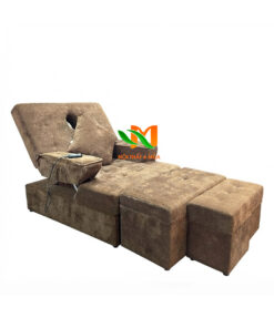 Ghế massage foot điện bọc nhung cao cấp - GMF27 4 Giường ghế massage foot cao cấp