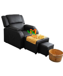 Ghế foot điện bọc da cao cấp