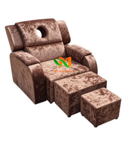 Mẫu ghế foot bọc nhung cao cấp
