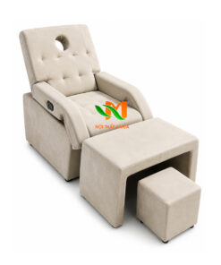 Ghế foot điện nhung cao cấp
