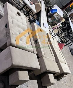 Ghế foot điện nhung cao cấp