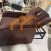 Ghế foot khung sắt bọc nhung cao cấp