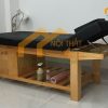 Giường massage gỗ thông nâng đầu có hộc tủ - GGTND01 2 Giường spa gỗ thông có hộc nâng đầu