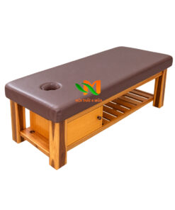 Giường spa có hộc tủ hiện đại