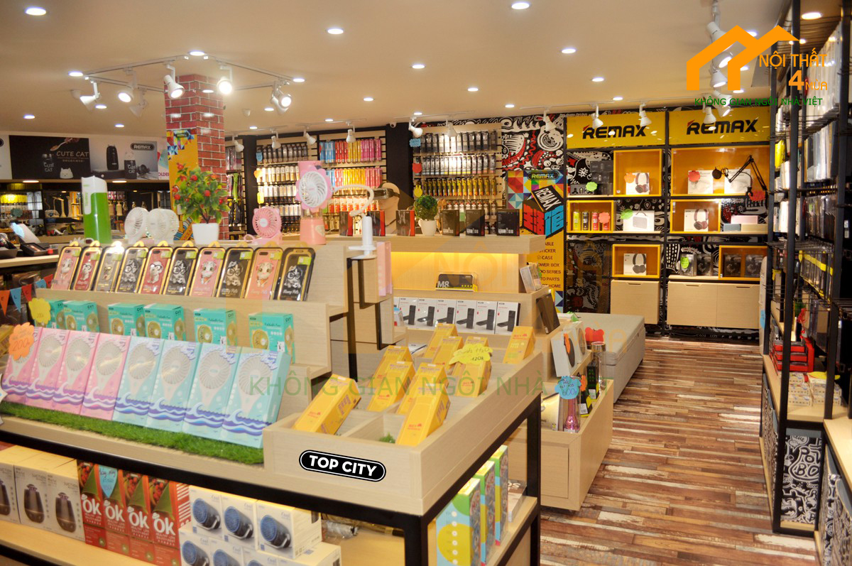 20+ Mẫu thiết kế cửa hàng phụ kiện điện thoại đẹp Hot 2025 2 tiêu chuẩn thiết kế cửa hàng phụ kiện điện thoại