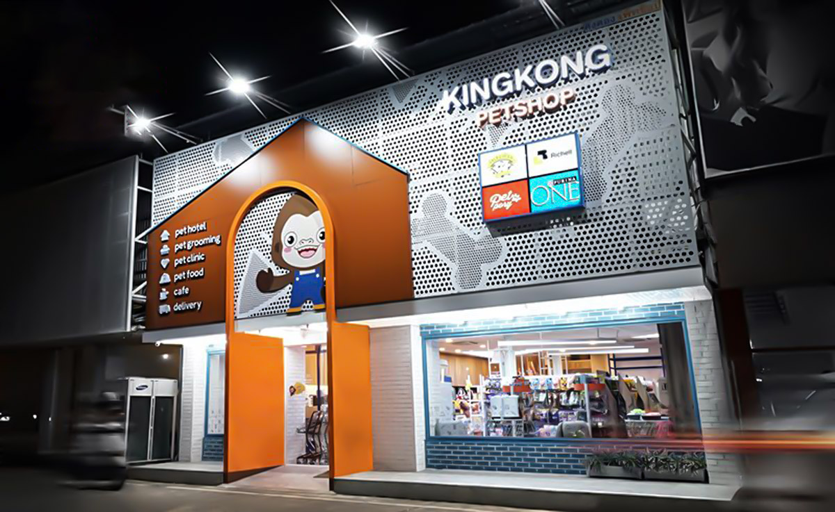 Thiết kế shop thú cưng theo xu hướng 2025 thu hút, ấn tượng 7 bảng hiệu cửa hàng pet shop bắt mắt