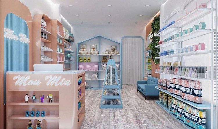 Cách lên ý tưởng thiết kế cửa hàng quà lưu niệm thu hút 5 Ý tưởng trong thiết kế shop quà tặng đẹp