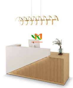 Quầy lễ tân spa 2m2 hiện đại - QTN09