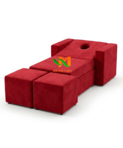 Ghế massage foot chuyên body bọc nhung