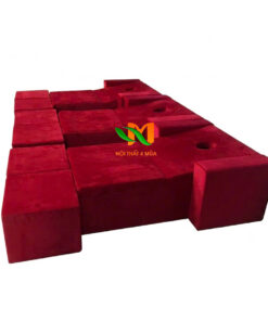 Ghế massage foot chuyên body bọc nhung