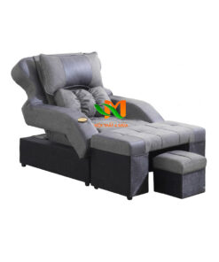 Ghế massage foot điện khung sắt bọc nhung cao cấp - GMF50