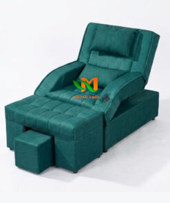 Ghế massage foot điện khung sắt bọc nhung cao cấp - GMF49