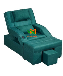 Ghế massage foot điện khung sắt bọc nhung cao cấp - GMF49
