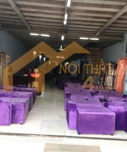 ghế massage foot body màu tím